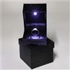 Astuccio Anello Orecchino Con Led Serie Seul Nero RA