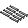 PATIKIL 34mm in Linea ASSE Viti, 8pz Albero Esagonale Incassato Vite Sostituzione Fissaggio Alluminio per Pattini Roller, Argento