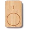 Power bank bamboo 5000 mAh Oregor personalizzate o neutre