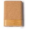 Power bank in sughero e bamboo Aschy personalizzate o neutre