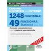 Edizioni Simone Concorso Ministero dell'Interno 1248 Funzionari - 49 Funzionari Statistici (cod. C1) - Manuale complementare con le materie specialistiche