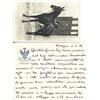 1927 BOLOGNA FOTO CAVALLO DI SERVIZIO IN ACQUISTO CON CAPITANO DI GENOVA CAVALL