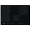 WHIRLPOOL Piano Cottura WF S5077 NE / IXL a Induzione 4 Zone Cottura da 77 cm Colore Nero
