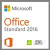 Microsoft Office 2016 Standard 32/64 Bit - 10 PC Multi attivazione ESD