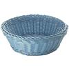 Excelsa cestino tavola per alimenti intrecci turchese diametro 20 cod.41244