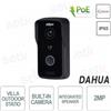 Dahua VTO2111D-P-S3 - Videocitofono IP Dahua 2MP con PoE, Audio Bidirezionale e Apertura Remota