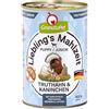 GranataPet Liebling's Mahlzeit Tacchino & Coniglio Junior, 6 x 400 g