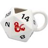 Joy Toy Dungeons & Dragons tazza a forma di dado D20 in ceramica in confezione regalo 17,5x16x13,5 cm