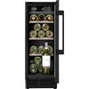 BOSCH KUW20VHF0 Serie 6 - Frigorifero per vino, 82 x 30 cm, 21 bottiglie, temperatura 5-20 °C, zona di temperatura 58 l, illuminazione a LED uniforme, luce di presentazione disattivabile