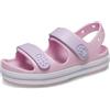 Crocs Crocband Cruiser Sandal T, Sandali Unisex - Bambini e Ragazzi, Navy Varsity Red, 20/21 EU