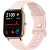 Tobfit Cinturino per Amazfit GTS 2 Mini/GTS 4 Mini/GTS 2/GTS, Cinturino in Silicone Morbido Cinturino per Amazfit Bip 3/Bip U/Bip Lite/Bip S/Bip/Amazfit GTS 4/GTS 3/GTS 2e/GTR 42mm (Rosa)