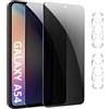 GXAYZ 【2+2 Pezzi】Anti-Peeping Vetro Temperato Privacy Pellicola Protettiva per Samsung Galaxy A54 5G, TemperedGlass Privacy Proteggi schermo