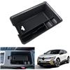 GAFAT Compatibile con Renault Megane E-Tech/Scenic E-Tech 2022-2024 2025 Vano Portaoggetti Console Centrale, Megane E Tech Braccioli Organizer, Contenitore Centrale, Accessori Megane ETech (Nero 1)