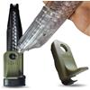 Sibo - Adattatore BB 6mm Caricatore Softair - Accessorio Speedloader per Pallini Bio 0,20 0,25 - Ricarica Rapida Replica Softair - Compatibile con Caricatori Airsoft (Marrone)