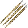 Target Darts Swiss Point Storm Dart Points, LNC (Set di 3 punte) 26MM, Oro | Cambia le punte delle freccette, le punte Swiss Storm, accessori professionali per freccette