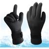 Catime Guanti da Sub per Immersione in Neoprene, Guanti da Muta 3mm Antiscivolo, Guanti Termica per Sport Acquatici con Cinturino da Polso Regolabile, Diving Gloves per Snorkeling Surf Pesca (M)