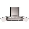 CATA GAMMA 900 Cappa Cucina Tipo Decorativa Motore 280W Classe Energetica A 3 Livelli di Aspirazione Pannello di Controllo Elettronico Finitura in Acciaio Inox