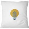 Bona Basics Federa Decorativa, Poliestere, Bianco, 45 x 45 cm