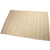 DRW Tappeto di iuta con rombi in naturale 230x160x1 cm