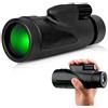 Generic Binocolo ad alta potenza, telescopio monoculare con monocolo a bassa potenza adulti e bambini birdwatching caccia campeggio viaggi, portatile