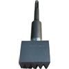 GREGORIOSTORE Bocciarda per pietra dura con attacco SDS plus,in acciaio temprato, per martello pneumatico, trapano (3,5x3,5 cm)
