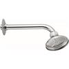 Schläfer 13313320 | Soffione Doccia con Braccio a 1 Getto, Tubo Doccia G 1/2 x 30cm, Soffione a Pioggia Ø 82mm con Snodo Regolabile Universale G 1/2, Finitura Ottone Cromato