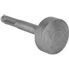 Tomotato Cacciavite per Asta di Terra SDS Plus, Punte per Asta di Terra in Metallo Utensili per Trapano per Trapano a Percussione SDS Plus(Superficie curva)
