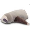 OUKEYI Peluche a forma di bradipo gigante, 63,5 cm, con bradipo, morbido cuscino da abbracciare per il corpo, colore grigio, simpatico regalo per bambini e amici