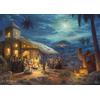 Schmidt Spiele 59676 Thomas Kinkade Animale, Spirito, Nascita di Gesù, Puzzle da 1000 pezzi, Multicolore