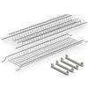 Inoxa Kit Scolapiatti 86 cm acciaio inox da Incasso per Mobile Pensile cm. 90