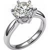 CXWK con Certificato Originale in Oro Bianco 18 carati Anello di Lusso Lab Diamond FEDI Nuziali da Sposa