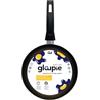GLOUPIE Padella In Alluminio Antiaderente Di Alta Qualità Ecologico E Riciclabile PFAS, PFOA E Nichel Free, Diam. 28 Cm, Cottura Uniforme E Salutare, Ideale Per Cottura A Gas, Made In Italy