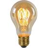 LUCIDE A60 - Lampadina a filamento Ø 6 cm - LED Dim. - E27-1x4,9W 2200K - Ambra