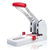 SAX Design 0-908-10 Punzonatrice a foratura/perforatrice a profilo, 150 fogli, sforzo ridotto, perforazione a 2 e a 4