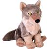 Wild Republic Cuddlekins Eco Lupo, Peluche, 30 cm, Giocattolo di Peluche, Riempimento con Bottiglie d'Acqua Riciclate Filate, Ecologico