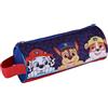 Paw Patrol TOYBAGS Paw Patrol Portatutto Rotondo 8 X 22 X 8 Cm, Zaino Scuola Unisex-Bambini e Ragazzi, Nero, L