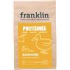 Franklin - Crocchette Cane senza Cereali - Gamma Proteina - con 70% di anatra - Mono-proteina - Facile digestione - Dimensione 8 mm - 6 kg