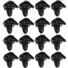 LT Easiyl 30 protezioni laterali per carrozzeria auto, colore grigio e nero, fibbia fissa, per minigonna laterale e portiera, OE1692599, compatibile con Ford New Focus 2011-2015