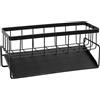 SZZHIYONG Organizer Cucina per Lavello Salvaspazio, Porta Spugna Cucina, Porta Spugne, Organizer per Lavello Cucina, Porta Stracci, Porta Asciugamani con Vassoio di Scarico per Cucina Bagno