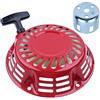 Adefol Avviamento a Strappo per Motore Honda GX120 GX160 GX200 5.5HP 6.5HP e così Via, Avviatore Manuale + Coppa di Avviamento Parti di Ricambio Recoil Starter