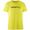 Craft Core Essence Logo Tee M T-Shirt, N Light, L Uomo
