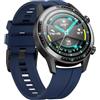 YLK Cinturino per Huawei Watch GT 2/GT 3 46mm, Cinturino in Silicone Sportivo Compatibile con Huawei Watch GT 46mm /GT 2e (Blu scuro)