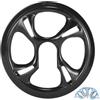 Pyuyan Protezione Catena Corona, Protezione per Corona della Bici, Mountain Bike Copricatena, Copertura Catena Bicicletta Plastica per Protezione Pignoni Bici con 4 Viti, 42 Biciclette Mountain Bike