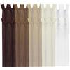 MARARDI [Pack 20 Cerniere [Nude] Nylon [16 cm] Chiusure Lampo per Cucito e Artigianato per Stoffa Vestiti Borse per Cucire a Macchina Patchwork Tessuto di Cotone con Chiusura in Metallo