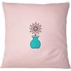 Bona Basics, Fodera decorativa per cuscino, decorazione domestica per divano, caffetteria, Dimensioni: 45X45 cm, colore: rosa chiaro