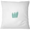 Bona Basics Federa Decorativa, Poliestere, Bianco, 45 x 45 cm