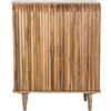 DRW Console Mobile d'ingresso con 2 Ante in Legno Naturale, 112 x 42 x 91 cm, Tela, Bianco, Giallo, Rosa E Blu, Medidas: 90x6x120 cm