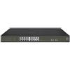 LevelOne GES-2118P switch di rete Gestito L2 Gigabit Ethernet (10/100/1000) Supporto Power over Ethernet (PoE) Nero