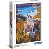 Clementoni- Neuschwanstein Puzzle, 100 Pezzi, Multicolore, 1000, 39382