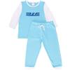 Only4fan srl SS Lazio Pigiama Manica Lunga Kid Set, Bianco, 3 Anni Unisex-Bambini e Ragazzi